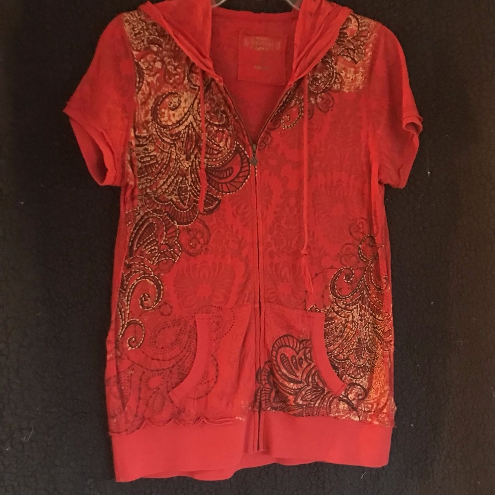 Maurices Short Sleeve Hoodie